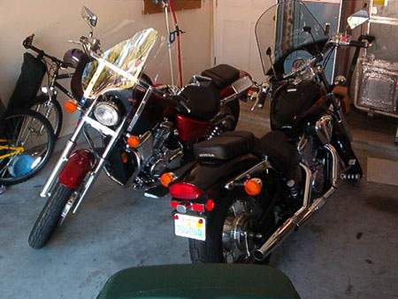 Kim's Honda Shadow A.C.E. Deluxe