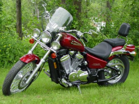 Kristi's Honda Shadow VLX