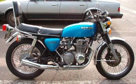 Jeff's 76 Honda CB550FSS